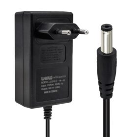 18 VOLT - 1 AMPER 5.5*2.5 UÇLU YERLİ ÜRETİM PRİZ TİPİ ADAPTÖR (K0)