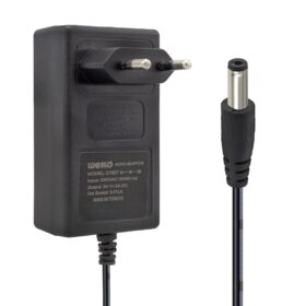 9 VOLT - 2 AMPER 5.5*2.5 UÇLU YERLİ ÜRETİM PLASTİK KASA PRİZ TİPİ KUTUSUZ ADAPTÖR (K0)