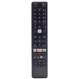 TOSHIBA CT-8069 NETFLIX*YOUTUBE TUŞLU SİYAH LCD/LED TV KUMANDA (K0)