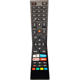 VESTEL RC A2 43100P - JVC RM-C3337 NETFLIX-YOUTUBE-PRİME VİDEO TUŞLU LCD-LED TV KUMANDA (RC0360/01) YAZISIZ (K0)