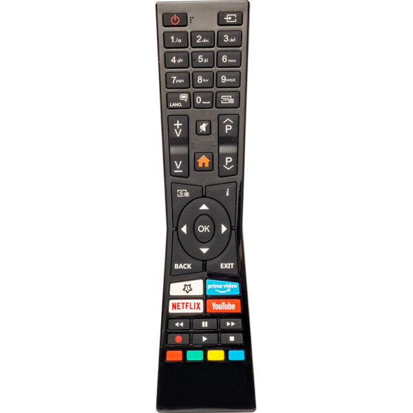 VESTEL RC A2 43100P - JVC RM-C3337 NETFLIX-YOUTUBE-PRİME VİDEO TUŞLU LCD-LED TV KUMANDA (RC0360/01) YAZISIZ (K0)