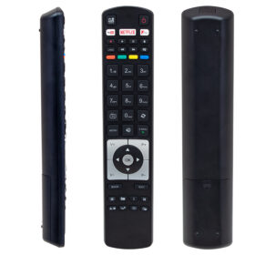 VESTEL RC 5118F BLACK FPLAY NETFLİX-YOUTUBE-PLAY TUŞLU LCD-LED TV KUMANDA (K0)