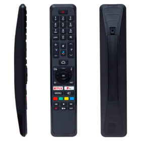 VESTEL RC 43161 NETFLIX-PLAY-MİKROFON TUŞLU SES KOMUTLU LCD-LED TV KUMANDA (HRM1857) (K0)