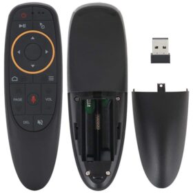 WEKO KR G10 ANDROID-WINDOWS-MAC-LINUX-TV BOX UYUMLU SES KOMUTLU AIR MOUSE 2.4GHZ SMART TV AKILLI KUMANDA (K0)