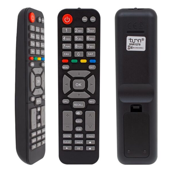 TECNOBOX TWIN HD *FOXSTAR TWİN * ROSE PREMİUM MİNİ SCART+HD HD UYDU KUMANDASI (K0)
