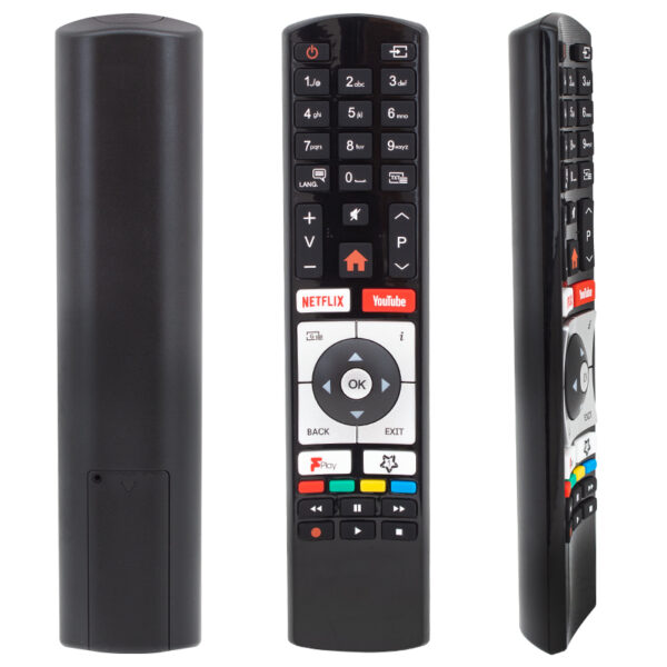 VESTEL RC4319 H0362B NETFLIX-YOUTUBE TUŞLU TV KUMANDA 30100830 YAZISIZ (K0)