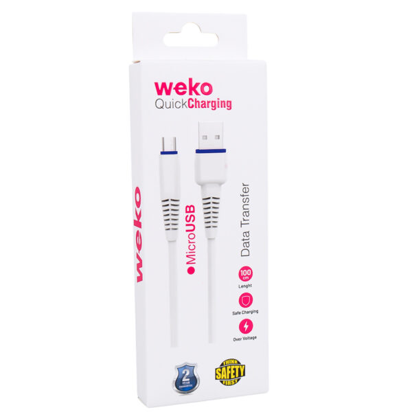 WK-22020 USB TO MICRO USB ŞARJ KABLOSU (NO:2) (K0) - Görsel 3