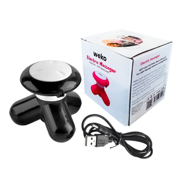 WK-5528 PİLLİ USB KABLOLU MASAJ ALETİ (OM-44) (K0) - Görsel 4