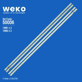 WKSET-5006 13981X2 13982X2 42 V5 EDGE REV4.0 4 ADET LED BAR (K0)