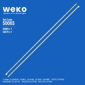 WKSET-5065 34869X1 34870X1 55 V12 EDGE REV1.1 2 ADET LED BAR (K0)