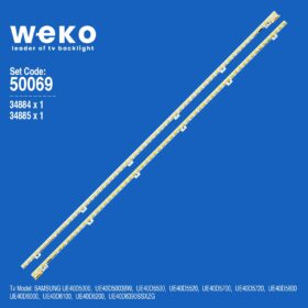 WKSET-5069 34884X1 34885X1 2011SVS40-FHD-5K6K  2 ADET LED BAR (K0)