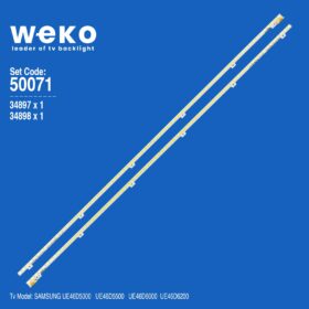WKSET-5071 34897X1 34898X1 2011SVS46_5K6K_H1B_1CH 2 ADET LED BAR (K0)