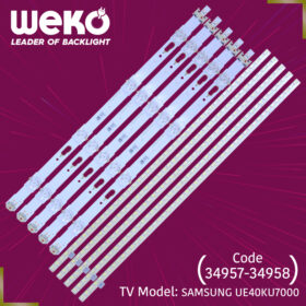 WKSET-5082 34957X5 34958X5 S_KU6K_40_FL30 10 ADET LED BAR (K0)