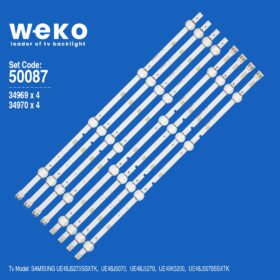WKSET-5087 34969X4 34970X4 V5DN-480 2015 SVS48 FCOM FHD DOE A 8 ADET LED BAR (K0)