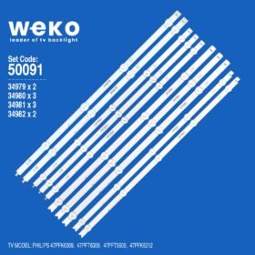 WKSET-5091 34979X2 34980X3 34981X3 34982X2 47 V14 DRT REV0.2 10 ADET LED BAR (K0)