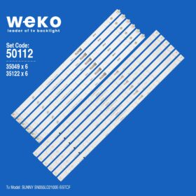 WKSET-5112 35049X6 35122X6 LB-C550F14-E4-S-G1 12 ADET LED BAR (K0)