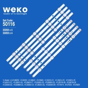 WKSET-5116 35058X4 35059X4 LG INNOTEK DRT 3.0 47 8 ADET LED BAR (K0)
