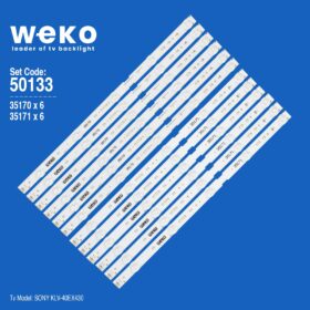 WKSET-5133 35170X6 35171X6 SAMSUNG 2012SONY40 12 ADET LED BAR (K0)
