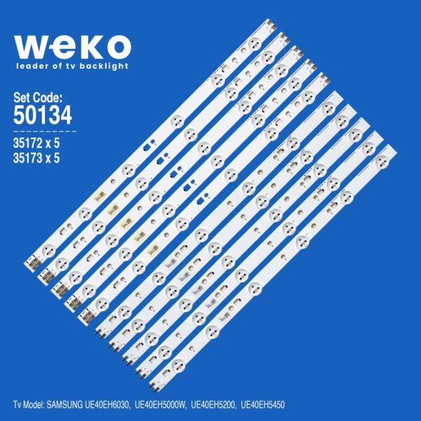 WKSET-5134 35172X5 35173X5 40-3535LED-60EA 10 ADET LED BAR (K0)
