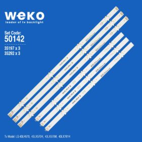 WKSET-5142 35197X3 35292X3 SSC_43INCH_FHD 6 ADET LED BAR (K0)