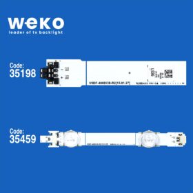 WKSET-5143 35198X4 35459X4 V5DF-400D 8 ADET LED BAR (K0)