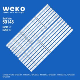 WKSET-5148 35249X7 35250X7 GJ-2K16-490-D712-P5 14 ADET LED BAR (K0)