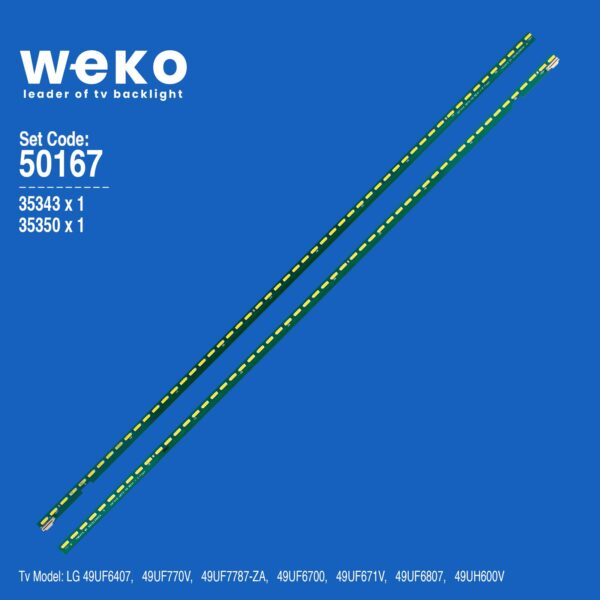 WKSET-5167 35343X1 35350X1 49 V15 ART3 UD REV1.1 2 ADET LED BAR (K0)