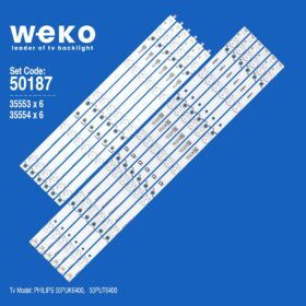 WKSET-5187 35553X6 35554X6 SX-118007 12 ADET LED BAR (K0)