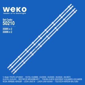 WKSET-5210 35695X2 35696X2 SVV430A57 4 ADET LED BAR (K0)