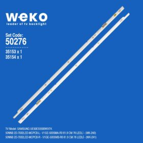 WKSET-5276 35153X1 35154X1 50NNB 2D-7032LED-MCPCB 2 ADET LED BAR (K0)