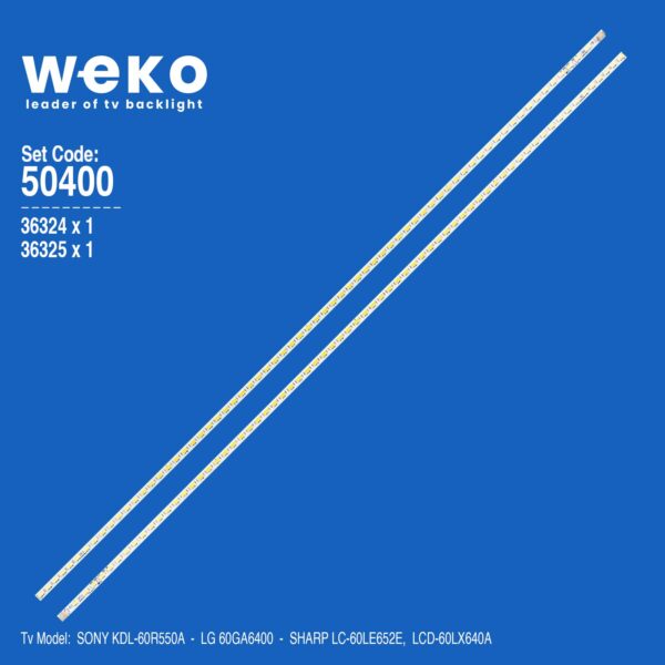 WKSET-5400 36324X1 36325X1 LG INNOTEK 60INCH 7030PKG 68EA 2 ADET LED BAR (K0)
