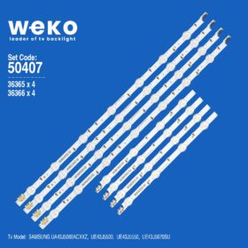 WKSET-5407 36365X4 36366X4 S_5J55_43_FL 8 ADET LED BAR (K0)