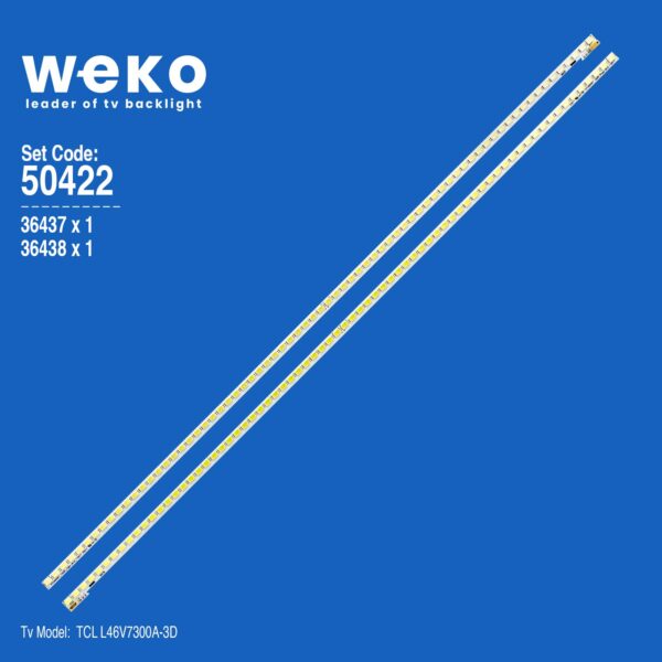 WKSET-5422 36437X1 36438X1 STS460A67_72LED 2 ADET LED BAR (K0)