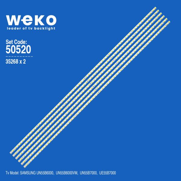 WKSET-5520 35268X6 SVS55_2ND_120HZ 6 ADET LED BAR (K0)