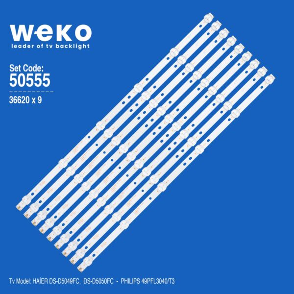 WKSET-5555 36620X9 4708-K49WD7-A1123N01 K490WD7 A1  9 ADET LED BAR (K0)