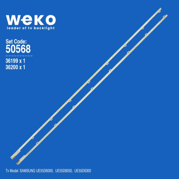 WKSET-5568 36199X1 36200X1 2011SVS55-FHD-5K6K 2 ADET LED BAR (K0)