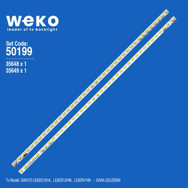 WKSET-5594 36644X4 LED40D12-03(B) LED40D12-ZC14-04 A B  4 ADET LED BAR (K0)