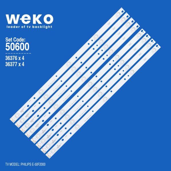 WKSET-5600 36376X4 36377X4 S-D-JP5020 8 ADET LED BAR (K0)