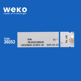 WKSET-5659 36053X4 HL-00390A28-1001S-01 A0 - 180.DT0.391800-1H 4 ADET LED BAR (K0)