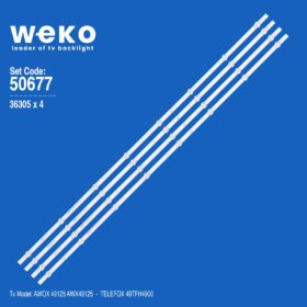WKSET-5677 36305X4 DLED49HD 4X8 1001 4 ADET LED BAR (K0)