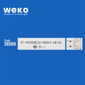 WKSET-5680 36569X10 JL.D50051235-202AS-M RF-AZ500E32-0501S-28  10 ADET LED BAR (K0)