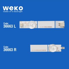 WKSET-5692 36663X3 IC-D-HWBJ40D660 9P84 3 ADET LED BAR (K0)