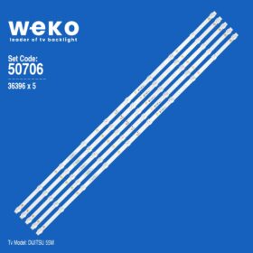 WKSET-5706 36396X5 KJ55D10-ZC66AG-03 10S1P 303KJ550054 5 ADET LED BAR (K0)