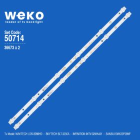 WKSET-5714 36673X2 JL.D32061330-006GS-M_V01 32N1 2 ADET LED BAR (K0)