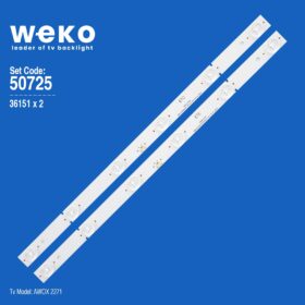 WKSET-5725 36151X2 KJ215D06-ZC21FG-01 303KJ215032 2 ADET LED BAR (K0)