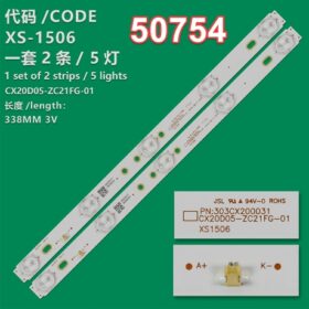 WKSET-5754 35278 CX20D05-ZC21FG-01 5S1P - 125-130/3.2-3.3 - 303CX200031 2 ADET LED BAR (K0)