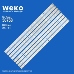 WKSET-5758 36676X4 36677X4 MX48D14L-ZC14F-02 8 ADET LED BAR (K0)
