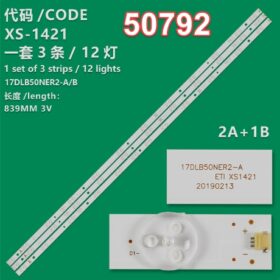 WKSET-5792 36706X2 36707X1 17DLB50NER2-A/B 3 ADET LED BAR (K0)