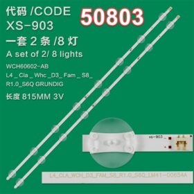 WKSET-5803 36712X2 ARCELİK_43_CLARİTY_2X8_1313FCA_8S1P REV.V4 2 ADET LED BAR (K0)