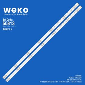 WKSET-5813 35822X2 RF-BS320E30-0701S-17B0 2 ADET LED BAR (K0)